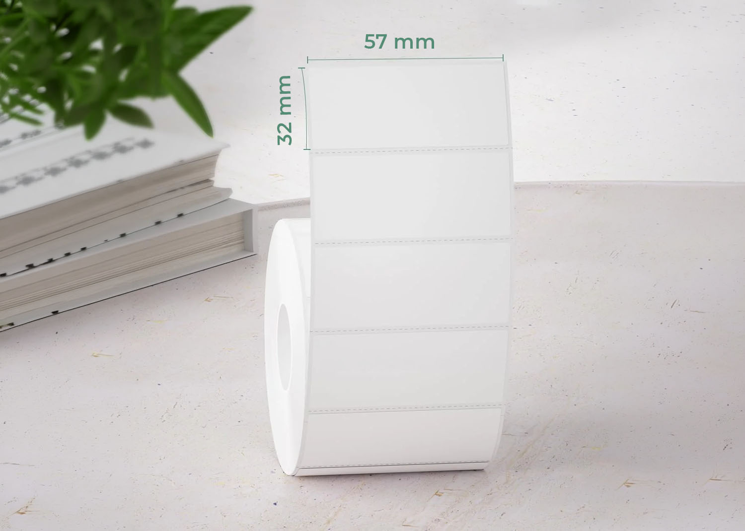 Munbyn Etichette Termiche Rettangolari 220pz 50 x 30mm