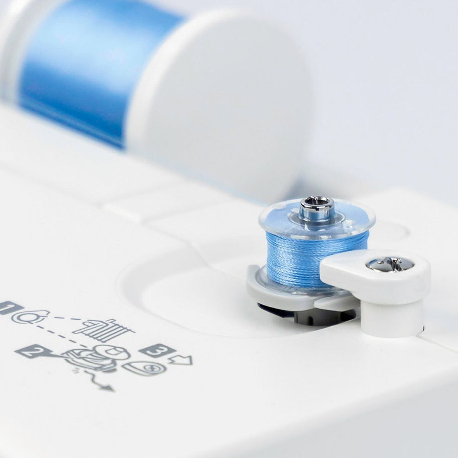 Macchina per cucire e ricamare Janome Memory Craft MC1000 perno annaspatoio