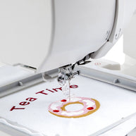 Macchina per cucire e ricamare Janome Memory Craft MC1000 esempio ricamo