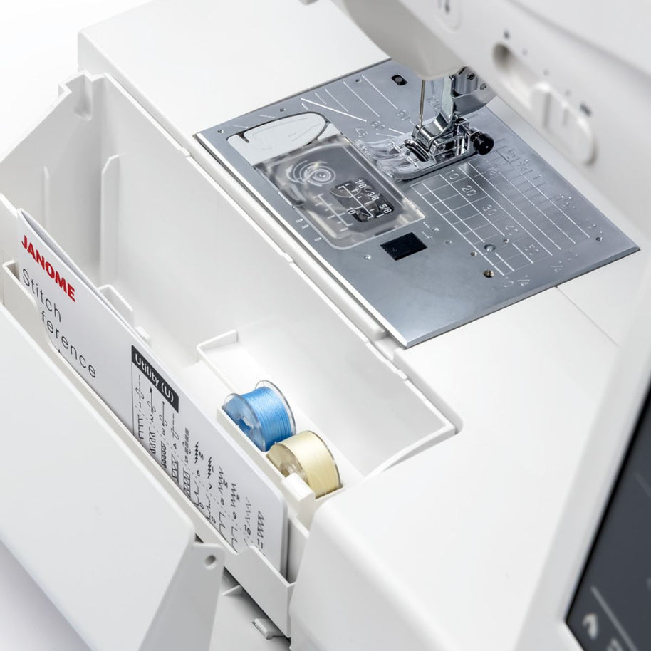 Macchina per cucire e ricamare Janome Memory Craft MC1000 box braccio libero