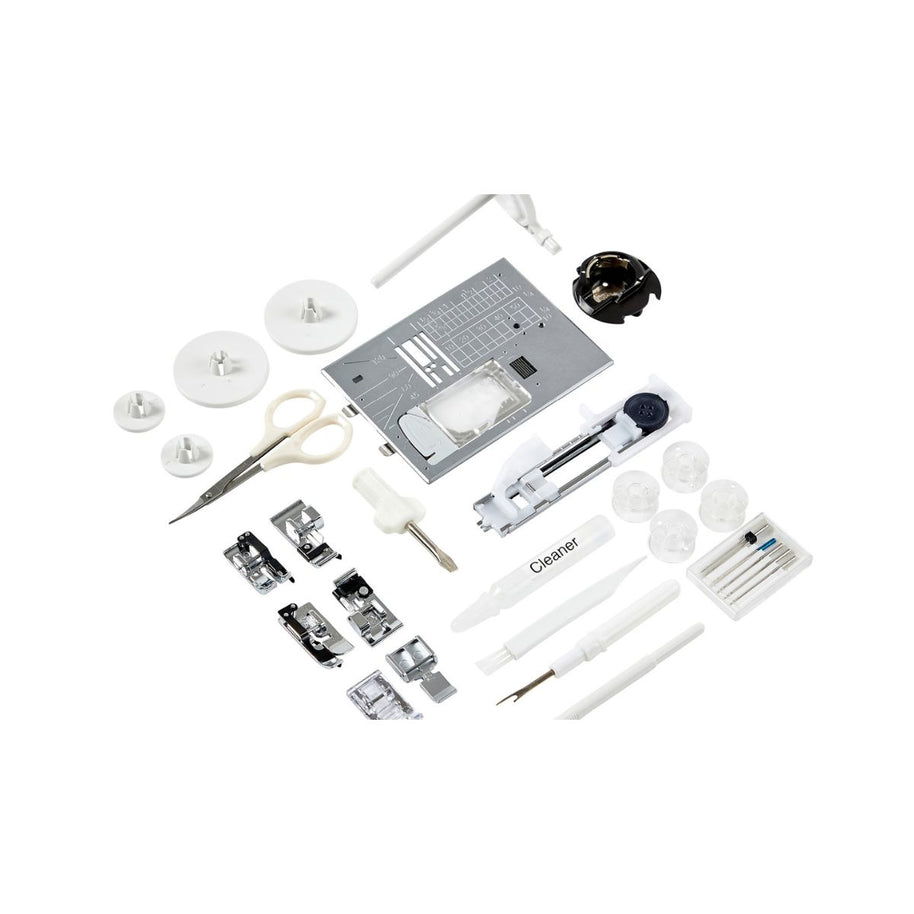 Macchina per cucire e ricamare Janome Memory Craft MC1000 accessori cucito