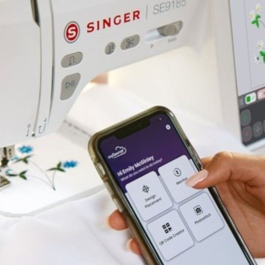 Macchina per Cucito e Ricamo Singer SE9185 App Mysewnet