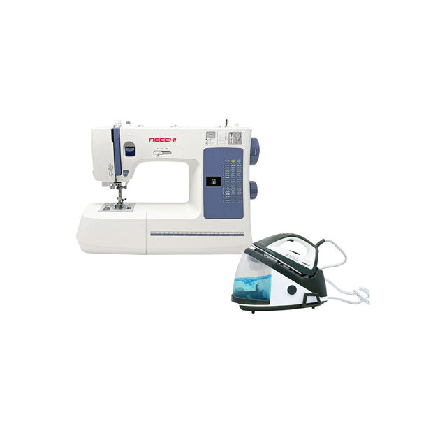 Macchina per cucire Necchi NC-59Q con Ferro con caldaia Necchi in Omaggio