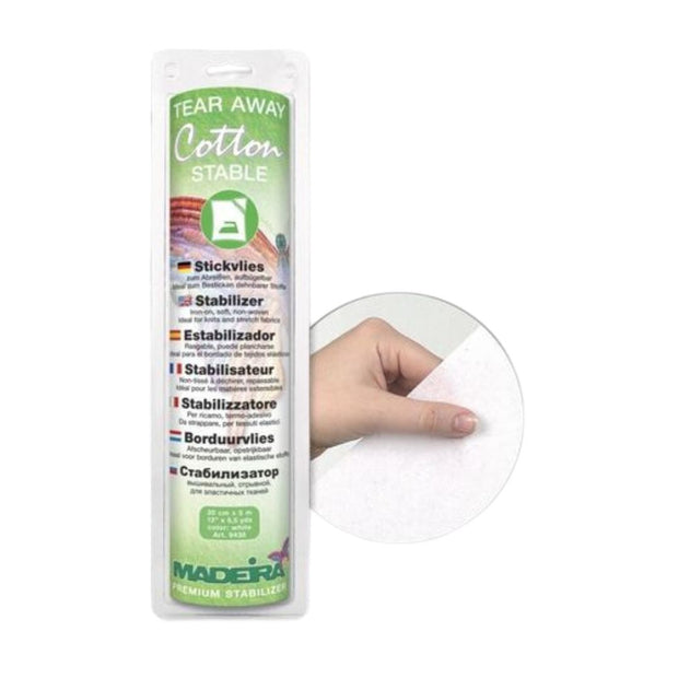 MADEIRA Cotton Stable 9438 Stabilizzatore per ricamo termoadesivo