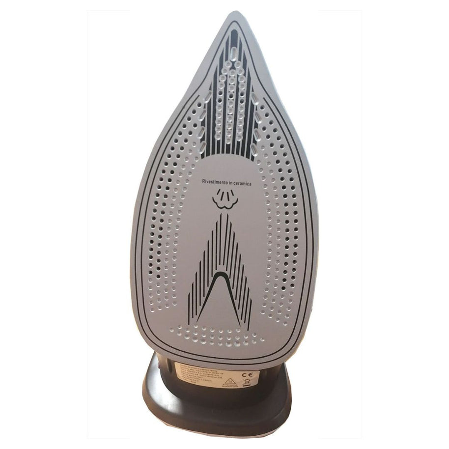 Necchi NS801 ferro da stiro 2800 W. maxi piastra in ceramica