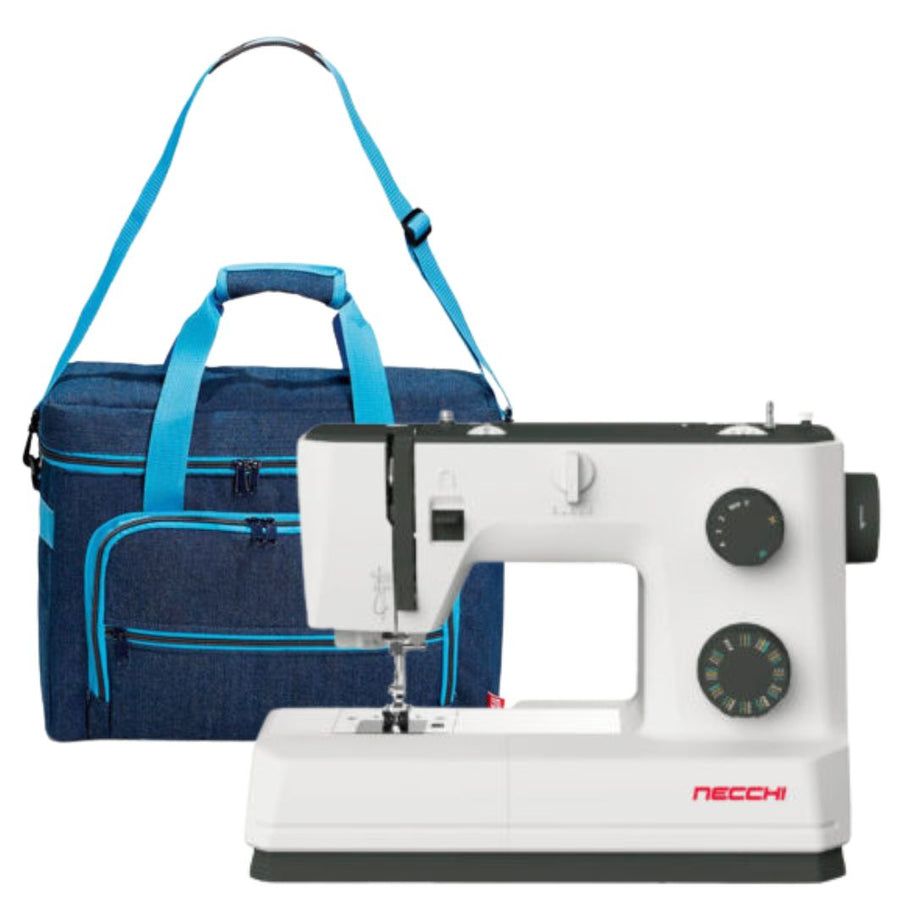 Borsa Per Macchina Da Cucire Crafts&Co® - Portatile Con Manici Robusti E Tante Tasche, 30x14x28 Cm - Foto 8