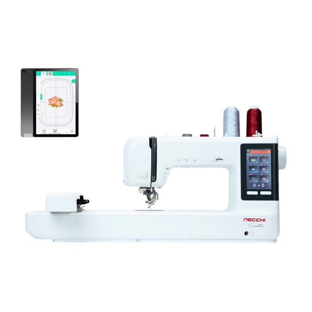 Necchi Creator C2000 Macchina per cucire e Ricamare con Tablet in Omaggio!