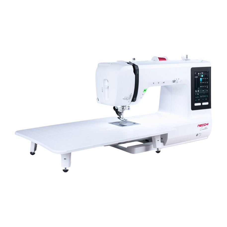 Necchi Creator C700 Macchina da cucire elettronica con tavolo estensibile