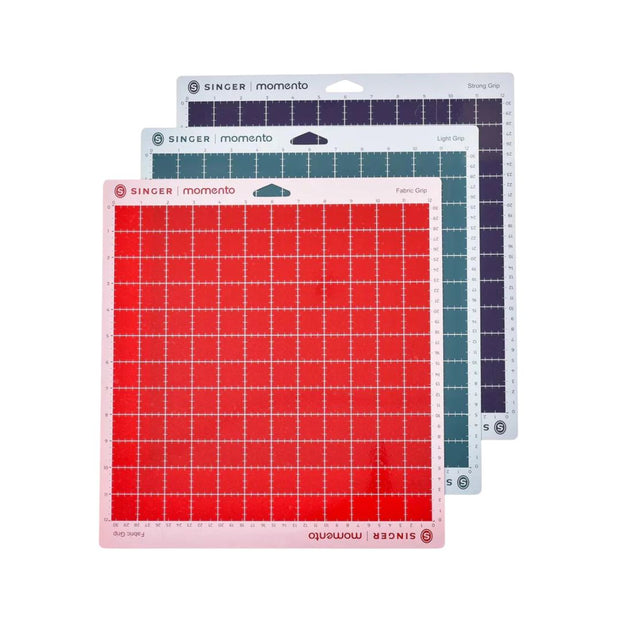 Tappetino SINGER® MOMENTO™ 30,5X30,5 cm (12X12 INCHES) MULTI PACK 3PZ.