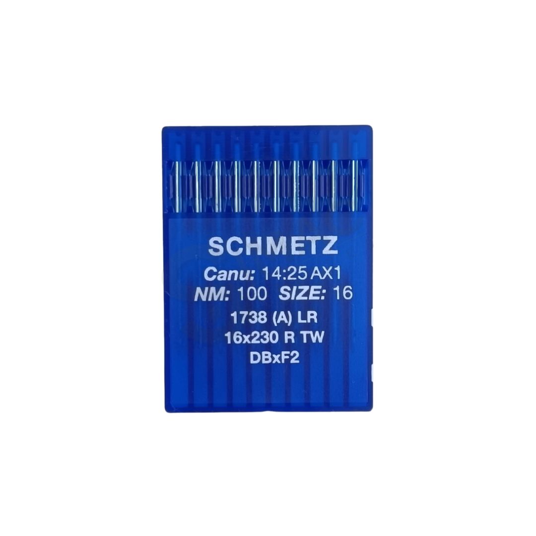 10 Aghi Schmetz n°100 per Pelle per Macchine Industriali