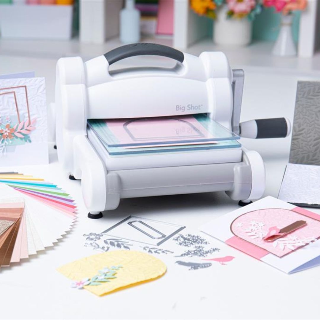 Fustella Boji Per Fustellatrici Sizzix Big Shot/Cuttlebug - Stampa Su Carta E Cartone Per Scrapbooking, Biglietti