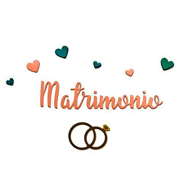 Sizzix Thinlits 662626 Matrimonio