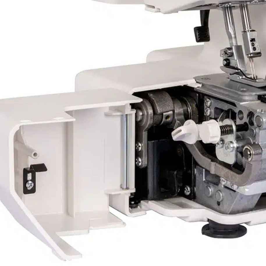 Tagliacuci Janome 454D apertura per infilatura facilitata