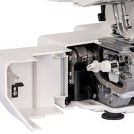 Tagliacuci Janome 454D apertura per infilatura facilitata