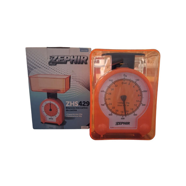 Zephir ZHS429 Bilancia meccanica da cucina colore arancione