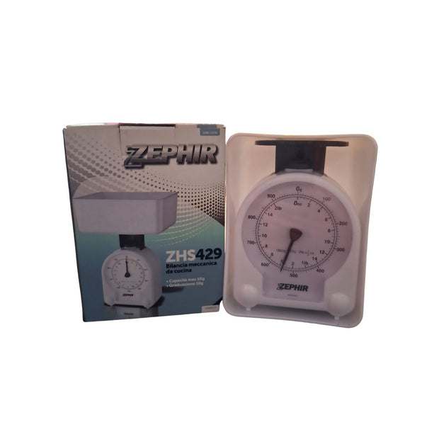 Zephir ZHS429 Bilancia meccanica da cucina colore bianco