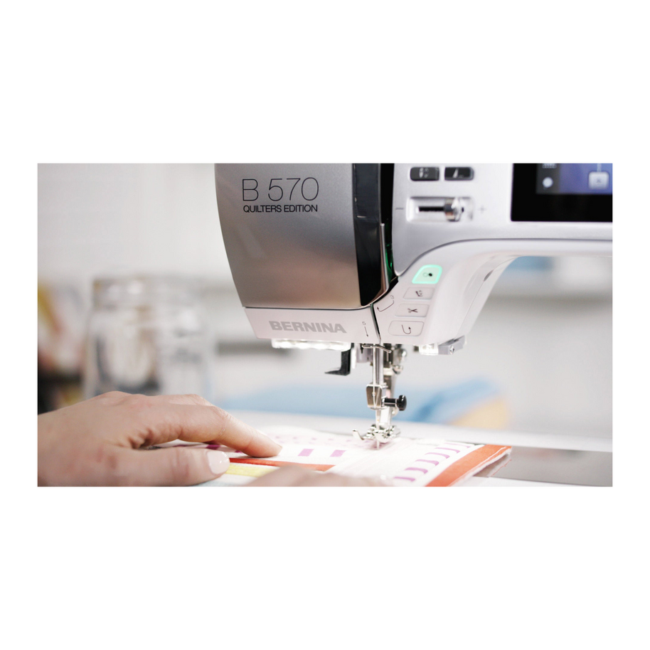 Bernina 570QE Macchina per cucire e ricamare da Esposizione