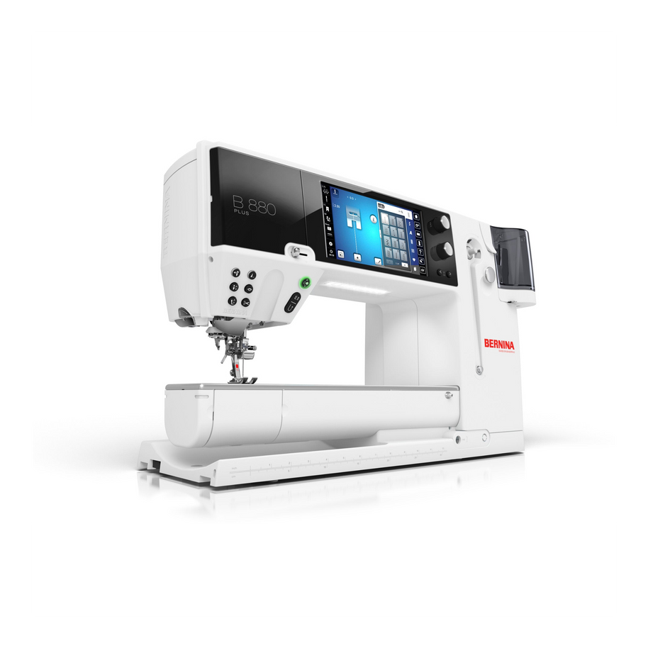 Macchina per Cucito e Ricamo Bernina B880 Plus con Unità Ricamo
