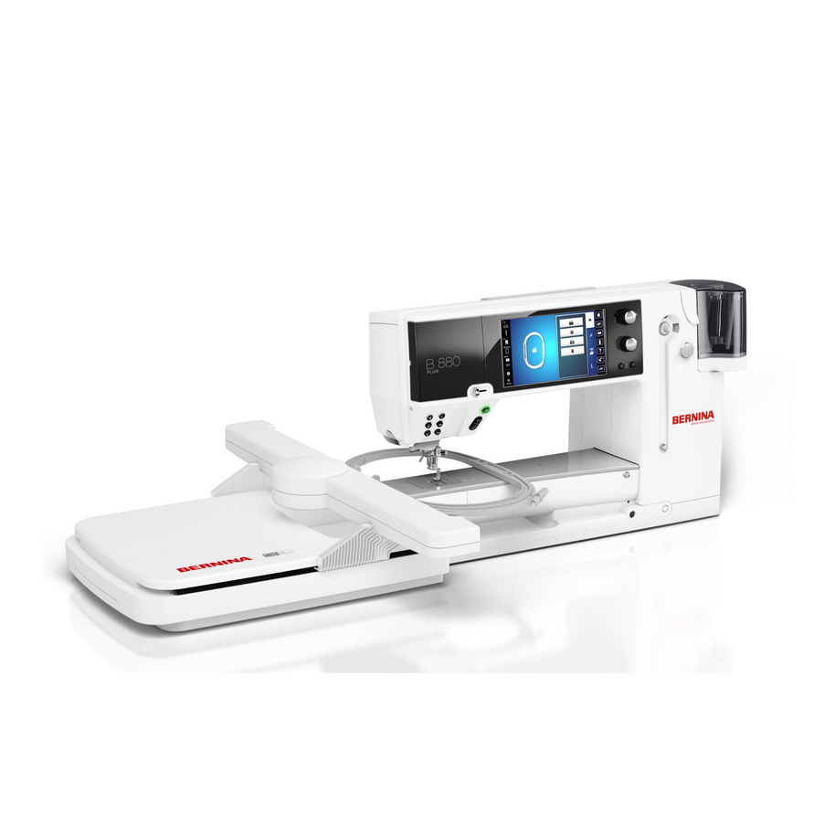 Macchina per Cucito e Ricamo Bernina B880 Plus con Unità Ricamo