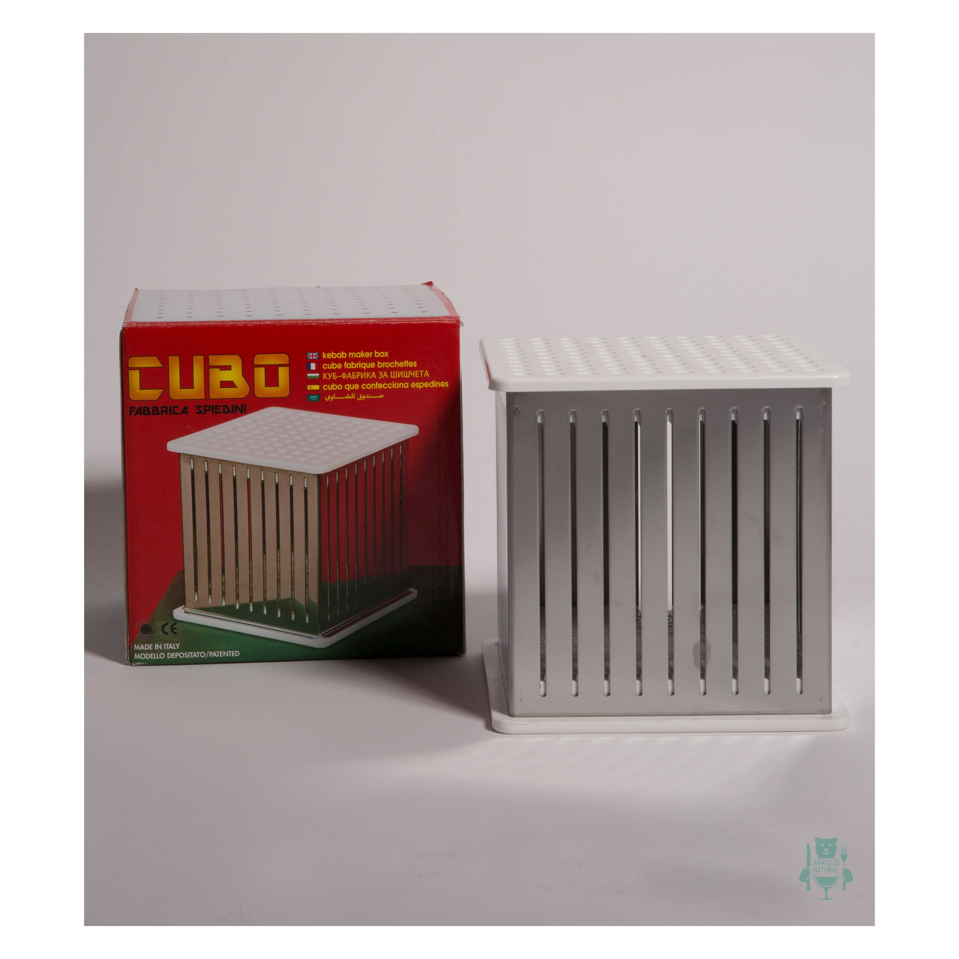 Cubo Inox per Arrosticini