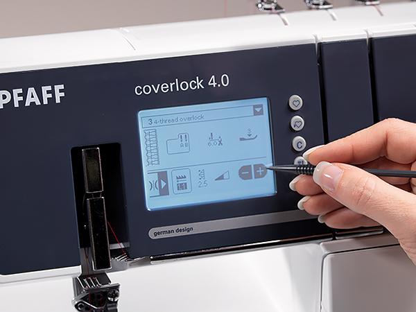 PFAFF Coverlock 4.0 – Tagliacuci e Punto di Copertura Ricondizionata
