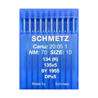 10 Aghi Schmetz n°70 134(R) per Macchine Industriali
