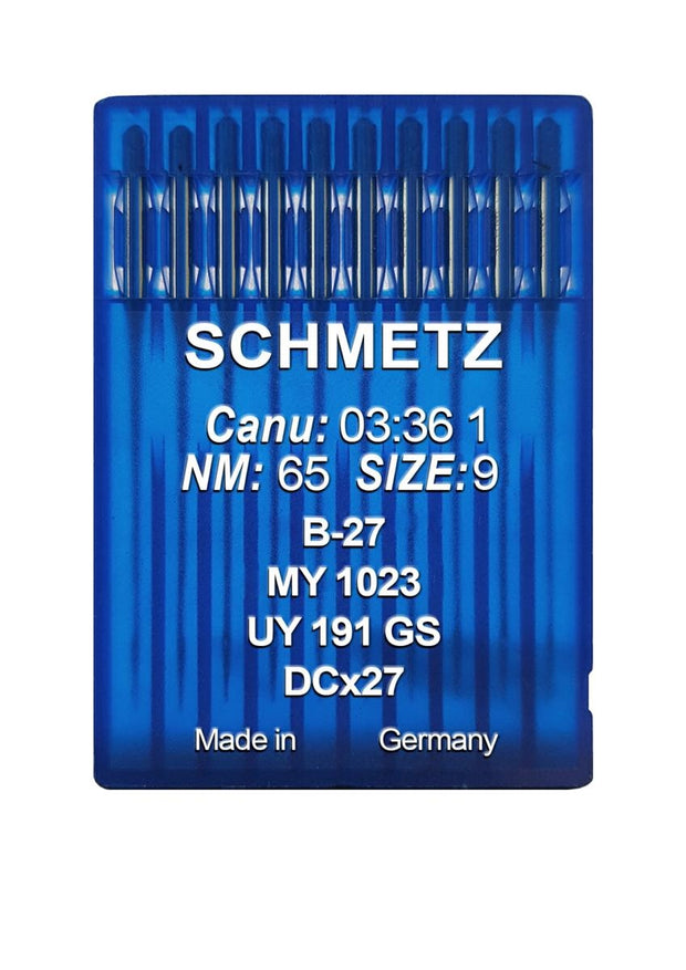 10 Aghi Schmetz n°60 B27SCH per taglia e cuci industriale Jack e Juki