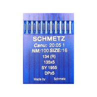 10 Aghi Schmetz n°100 134 (R) per Macchine Industriali