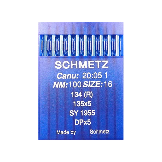 10 Aghi Schmetz n°100 134 (R) per Macchine Industriali