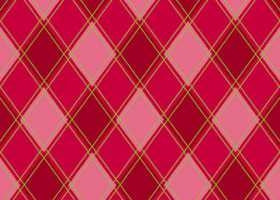 Tessuto fantasia Scozzese Rosso