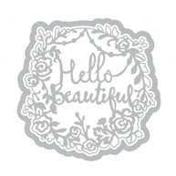 Fustella Sizzix Big Shot Thinlits 661943 Frase Ciao Bellezza