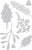 Sizzix Fustella Thinlits 662571 fogliame invernale
