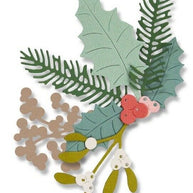 Sizzix Fustella Thinlits 662571 fogliame invernale