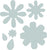 Fustella Sizzix BigZ 662635 Fiori con foglie