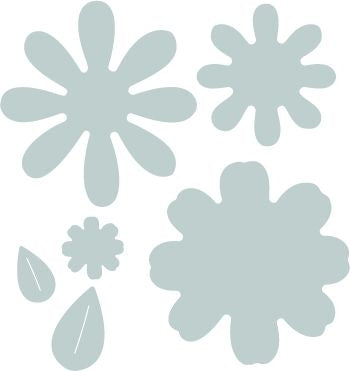 Fustella Sizzix BigZ 662635 Fiori con foglie