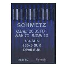 10 Aghi Schmetz n°70 134(R) Stretch per Macchine Industriali