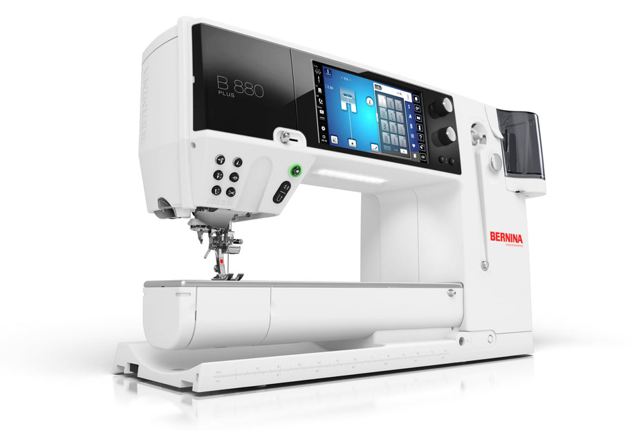 Macchina per Cucito e Ricamo Bernina B880 Plus con Unità Ricamo