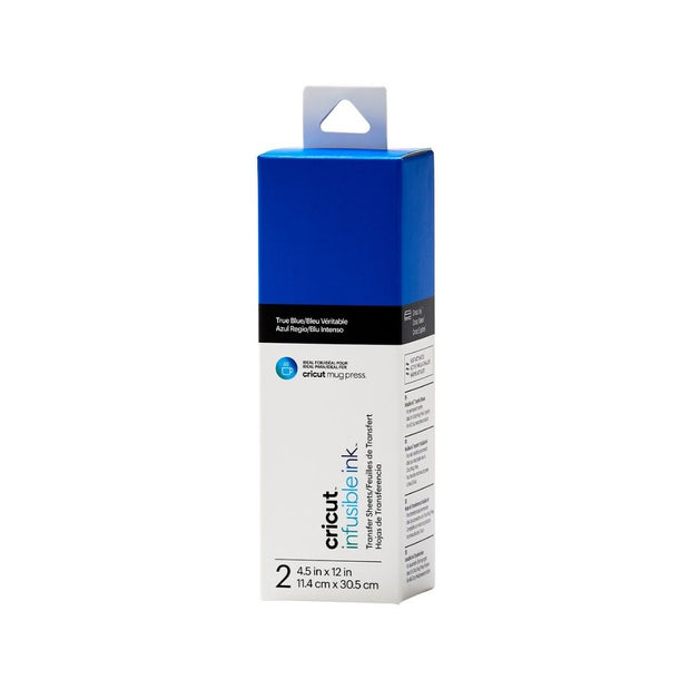 Cricut fogli infusible ink blu