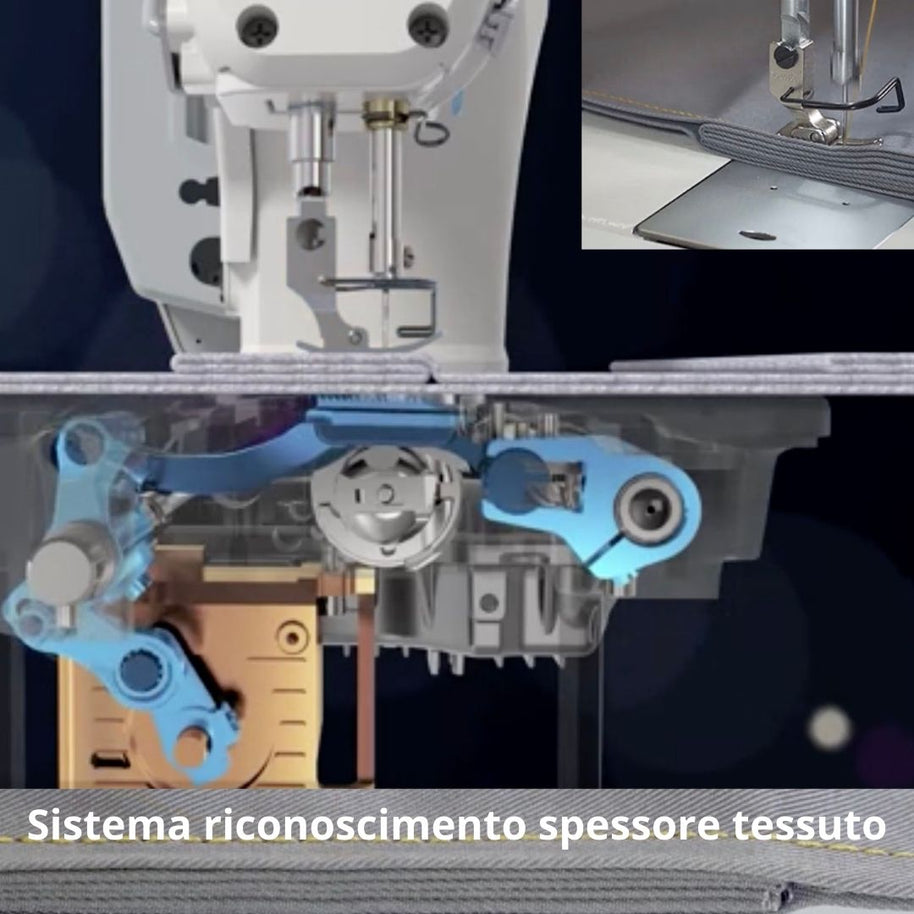 Jack A8 Macchina per cucire Industriale completa di Tavolo
