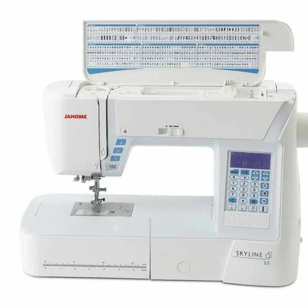 Janome SKYLINE S3 Quilt Macchina per cucire elettronica con 5 Anni di Garanzia