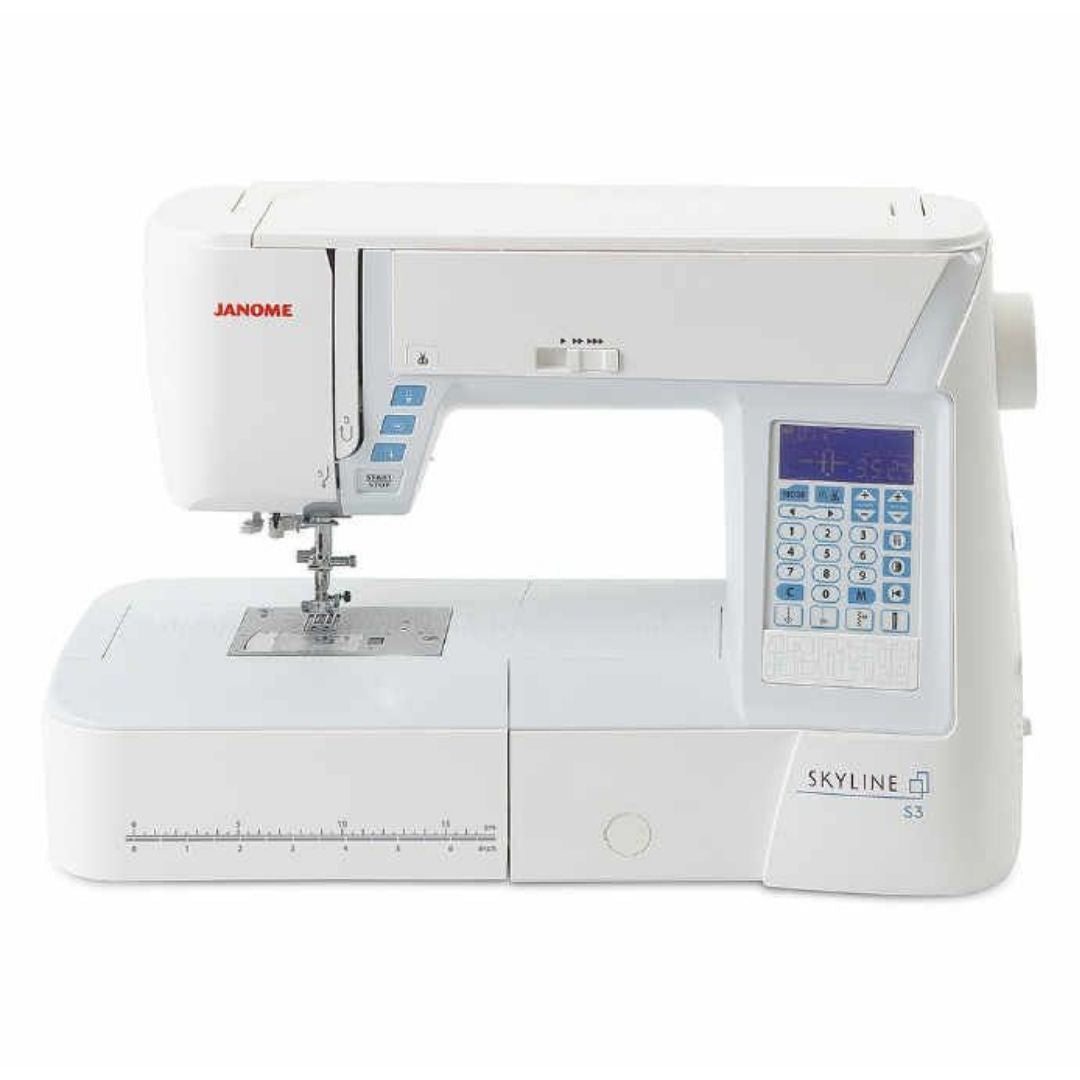 Janome SKYLINE S3 Quilt Macchina per cucire elettronica con 5 Anni di Garanzia