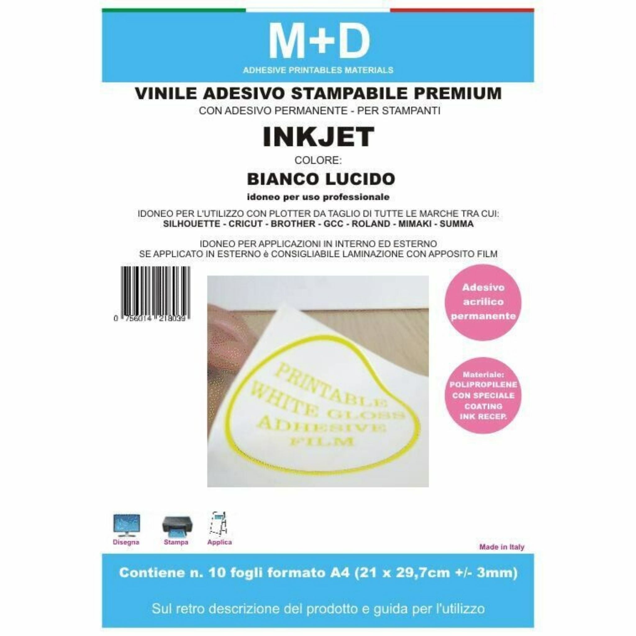 A4 Bianco Lucido 99,1 X 93,1 Mm Etichette Indirizzo - Foto 13