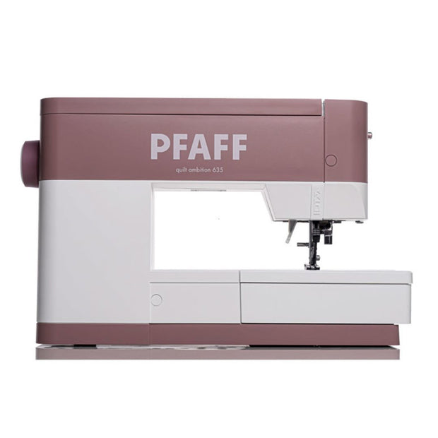 Macchina per cucire Pfaff Quilt Ambition 635 vista da dietro