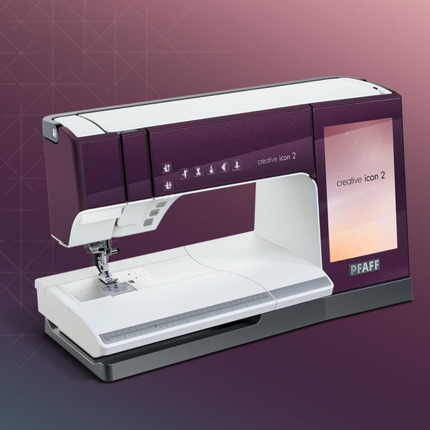 Pfaff icon 2 macchina per cucito e ricamo con intelligenza artificiale