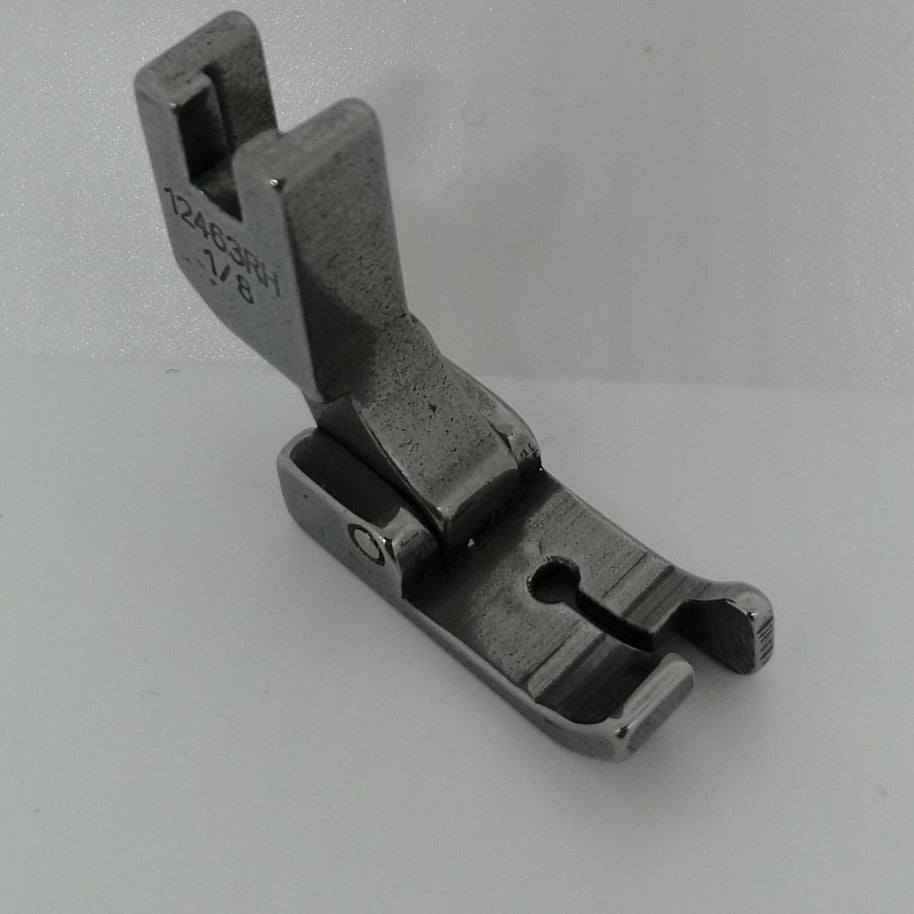 Piedino guida laterale destra fissa a 3,2 mm per macchina industriale