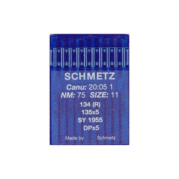 10 Aghi Schmetz n°75 134(R) per Macchine Industriali