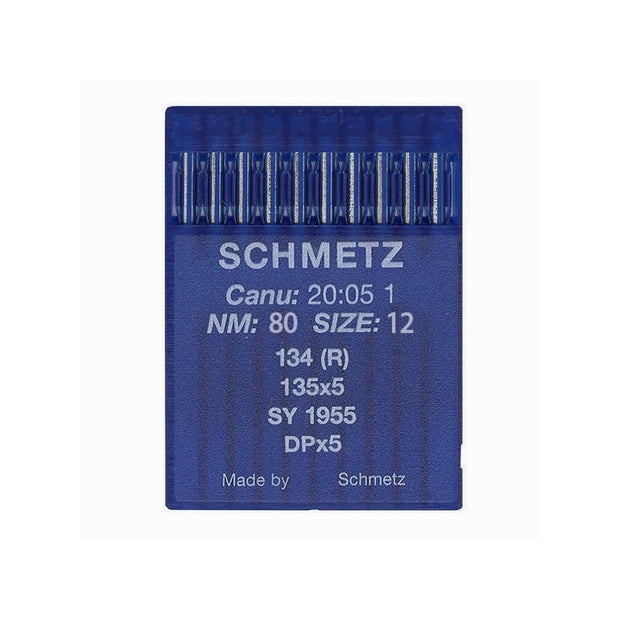 10 Aghi Schmetz n°80 134R per Macchine Industriali