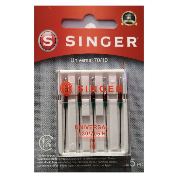 Singer Aghi n°70 per Cotone e Seta