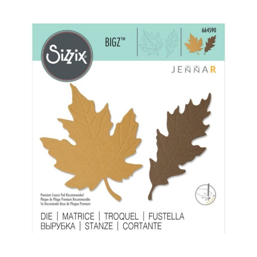 Fustella BigZ Sizzix 664590 foglie autunnali –