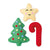 Fustella Sizzix BigZL 665497 Addobbi di Natale